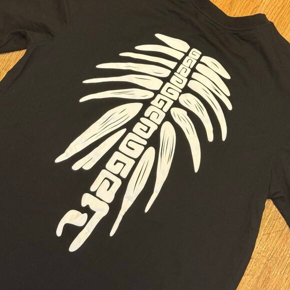 NWOT Givenchy Men’s Black Spine Skeleton Graphic Crewneck T-Shirt Size Medium - Picture 5 of 9